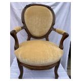 19th Century Walnut Victorian Arm Chair