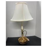 Brass Table Lamp with Shade