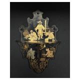 Vintage Asian wood decoration