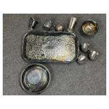 Collection of Assorted Vintage Silver Plate