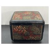 Vintage asian wood box
