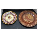 (2) Decorative Platters
