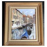 SIGNED IMPRESSIONISTIC OIL PAINTING ON CANVAS