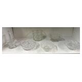 Collection of Clear Glassware (Crystal, etcï¿½)
