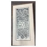 FRAMED & MATTED ARTIST SIGNED ART (A/P)