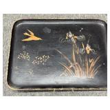 Vintage Asian Themed Decorative Tray