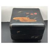 Vintage Floral Decorated Asian Compartmentalized