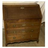 Antq 19th Century Slant Front Desk