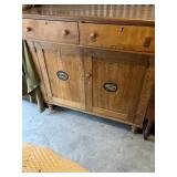 Outstanding Large Antique Jelly Cupboard