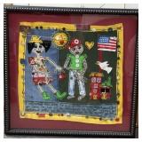 Framed Stitched Artwork (MB)