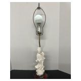 Beautiful Ceramic Oriental Lamp