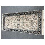 Handmade Ivory Oriental Rug