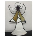 Stained Glass Angel Figurine