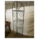 Fancy Iron Corner Bakers Rack (Apprx 5 feet 6