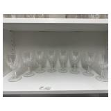 Lot of Crystal Glassware