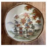Signed Colorful Oriental Porcelain
