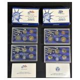 United States Mint Proof Set 2003 - 2005