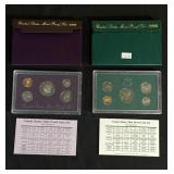 United States Mint proof Set 1988 -1995