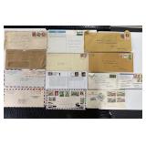 Lot of Stamps & Envelopes