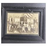 Framed Vintage Group Photo of Children