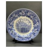 Signed Wedgwood Blue/White Plate