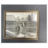 Framed Signed Vintage Photograph