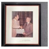 Framed Vintage Political Photo