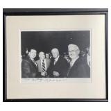 Framed Vintage Political Photo - Tip Oï¿½Neill, etcï¿½