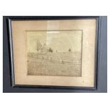 Framed Vintage Photograph