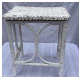 Small Wicker Side Table/Stand