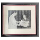 Framed Vintage Political Photo