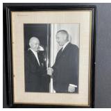 Framed Vintage Presidential Photograph