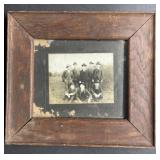 Oak Framed Vintage Group Photo