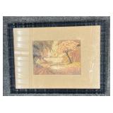 Framed Vintage Landscape Art