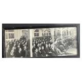 Framed Vintage Group Photo