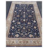 Fine Hand Woven Hunting Tabriz Oriental Carpet