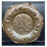 Large Copper Relief Plaque