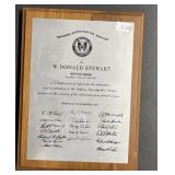 Vintage Political Plaque