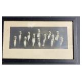 Framed Vintage Group Photo