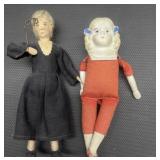 (2) Vintage Dolls