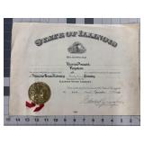 Old Certificate (1940)