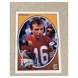 Vintage Football Card - Joe Montana #6