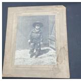 Vintage Photograph of a Young Boy