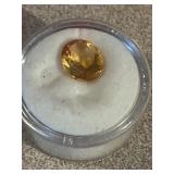 HUGE Amber Gemstone in Protective Collectors