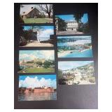 (7) Vintage Picture Postcards (Scenes)