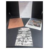 (4) Pieces of Ephemera