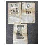 Vintage Newspaper Memorabilia