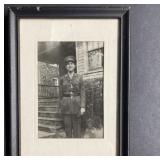 Framed Vintage Military Photograph