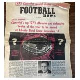 1973 Football newspaper