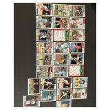 Lot of Over (25) 1970ï¿½s Baseball Cards